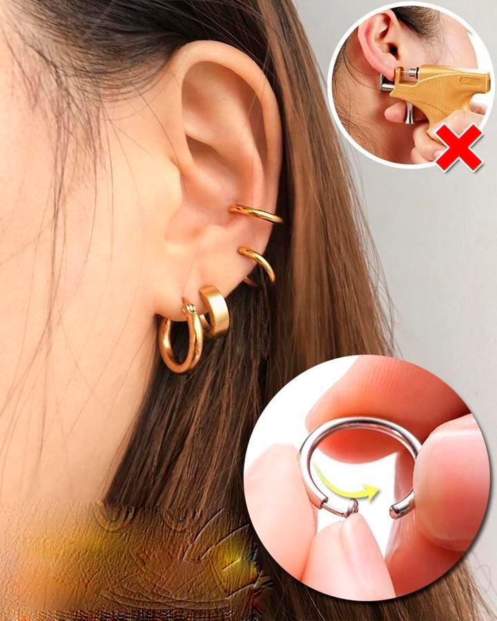 Beauty Piercing (Kit 3 pares) - Frete Gratis